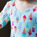 An easy to follow tutorial showing how to combine two PDF sewing patterns to make an adorable bow back dress for babies / toddlers / girls. Multiple sleeve lengths and sleeveless option. Slim skirt or full skirt.