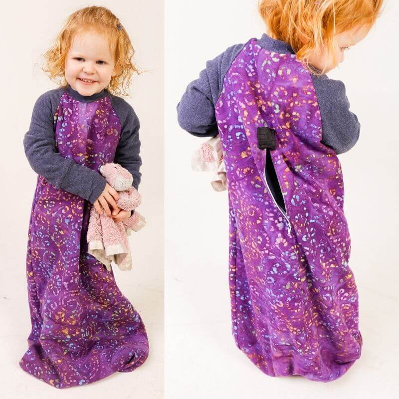 Sewing An Escape Proof Sleep Sack for your Little Houdini! Goober Pea