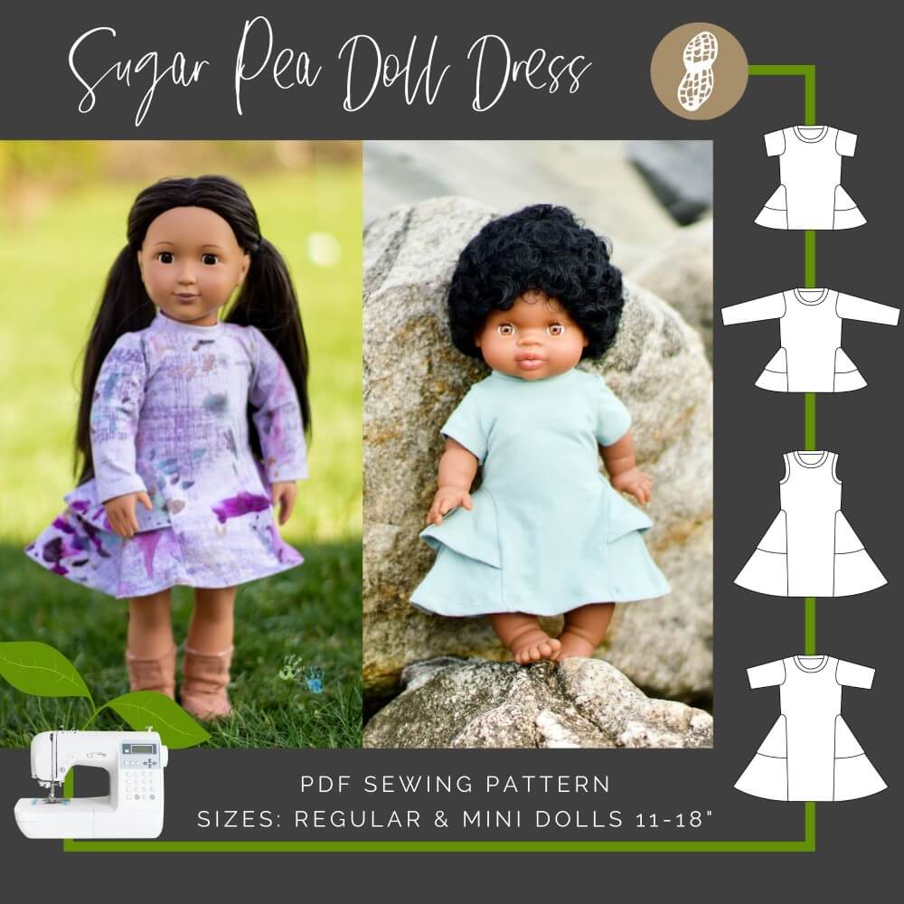 Doll sugar pea bundle product listing