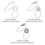 Swim Shoes Outlines - Different Versions